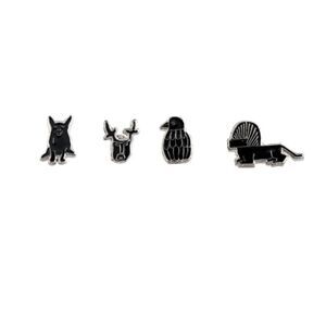Chanel Enamel Animal Pin Set Spring 2023 Collection by Virginie Viard